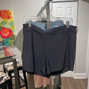 Spanx black shorts